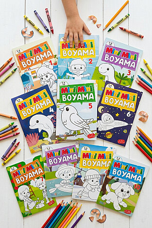 10lu Boyama ve Etkinlik Kitap Seti, Yaz Eğlencesi, Faydalı Etkinlikler (Toplam 140 Sayfa, 20x27cm) - 3