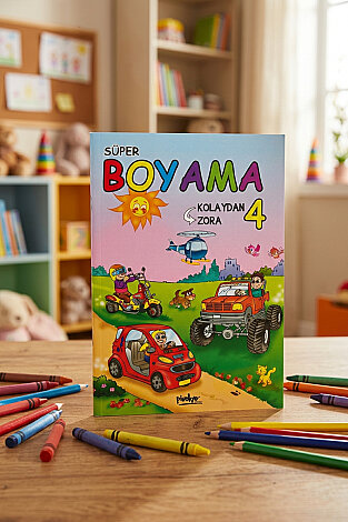 10lu Süper Boyama ve Etkinlik Kitap Seti, Yaz Eğlence, Etkinlik Kitabı (Toplam 160 Sayfa, 20x27cm) - 3