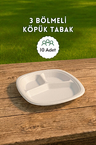 11 Parça Piknik Seti, Termos Çanta ve 10 adet Köpük Tabak (Kamp, Piknik, Outdoor için Malzeme Seti) - 3