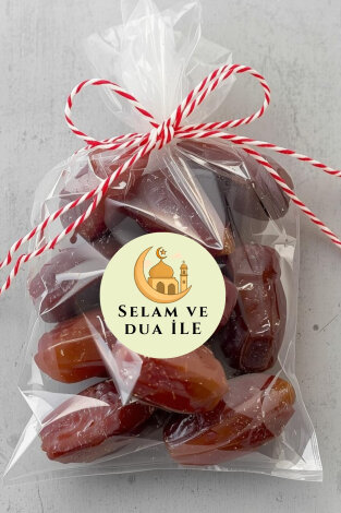 300 adet Hac ve Umre Hediyelerine Özel Paketleme Etiketi (4cm) Çıkartma Etiketi, Ambalaj Etiketi - Bimotif (1)