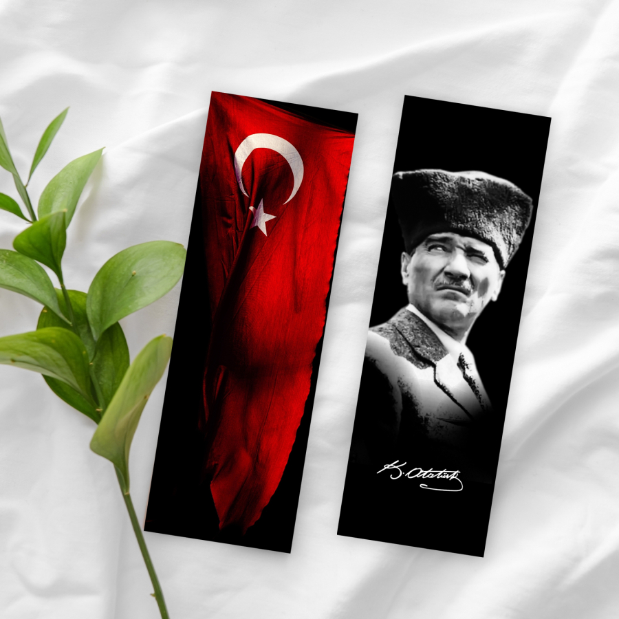 18 adet karışık kitap ayracı seti - 4
