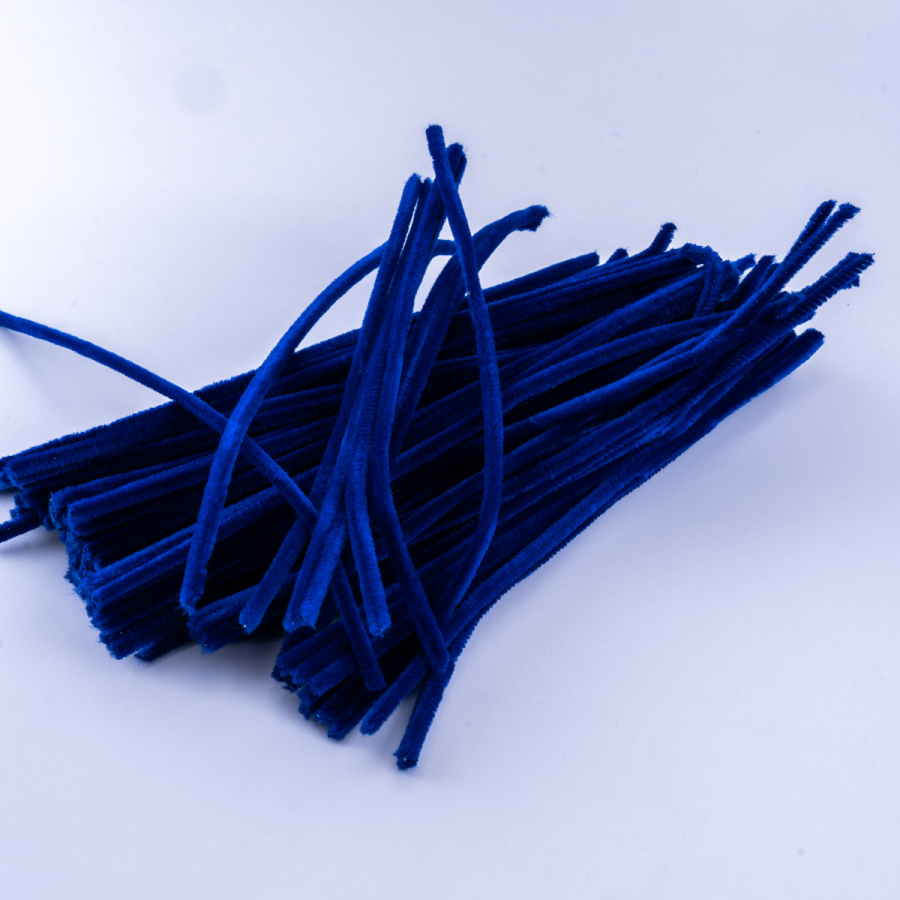 20li tel tüylü tel şönil, 30 cm, lacivert - 2