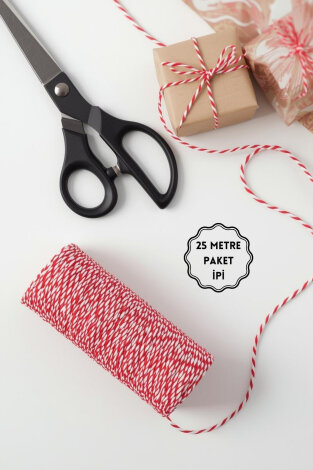 25li Sticker ve Hediye Poşeti Seti (25 Şeffaf Poşet 15x25 cm, 25 m Paket İpi, 35 adet Sticker) - 3