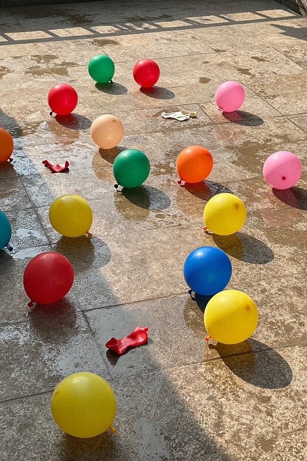 25li Su Balonu Seti, Karışık Renkli Su Balonları, Yaz Eğlencesi Mini Su Balonları (8cm) - 5