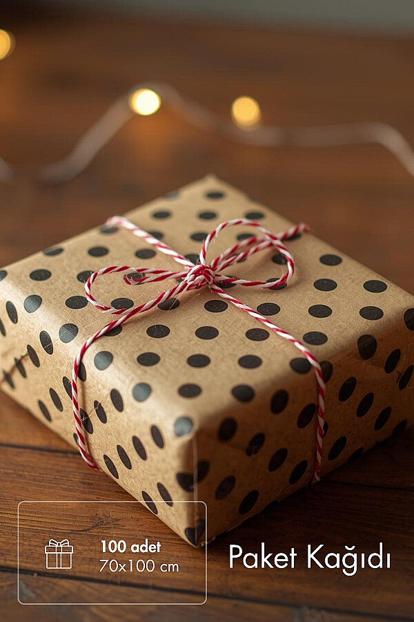 3400 Parça Toptan Paketleme Malzemeleri Seti (Kese Kağıdı, Paket Kağıdı, Sticker, Paket İpi) - 2