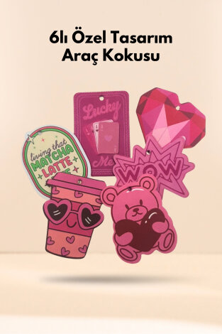 3lü Araç Seti (Numaratör, 6lı Kadınlara Özel Tasarım Araç Kokusu, 4lü Kapı Kolu Çizik Önleyici Bant) - 3