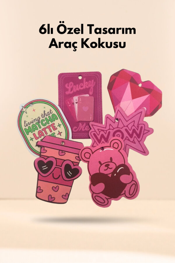 3lü Araç Seti (Numaratör, 6lı Kadınlara Özel Tasarım Araç Kokusu, 4lü Kapı Kolu Çizik Önleyici Bant) - 3