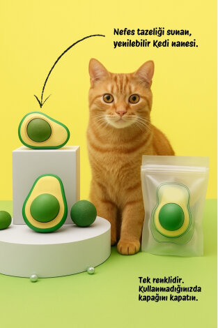 3lü Kedi Oyuncakları Seti (1 adet Kedi Nanesi Topu Catnip, 1 adet Kedi Oltası, 4'lü Kedi Zili Topu) - 4