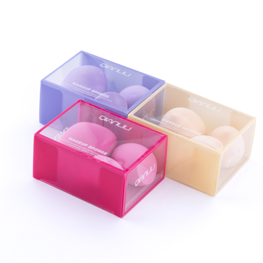 3lü Makyaj Süngeri Seti (Tek Renkli) - 2