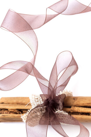 4lü Organze kurdele seti, 20 metre, 10mm (Lacivert, Mavi, Açık Mavi, Beyaz) - 5