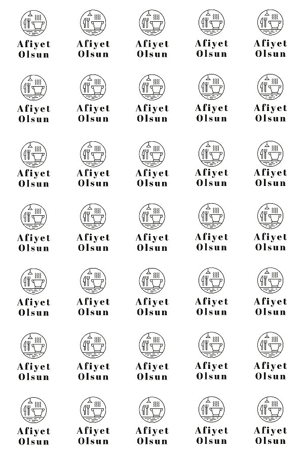 50li Aşure, Çorba, Pilav Kabı (410ml, Kapaklı) ve 70li Afiyet Olsun Stickerdan Oluşan İkram Seti - 3