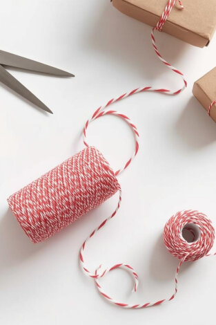 50'li Ramazan Özel Hurma ve Şeker Paketleme Poşeti (15x25cm) ve 25m Paket İpi (Sticker Hediyeli) - 3