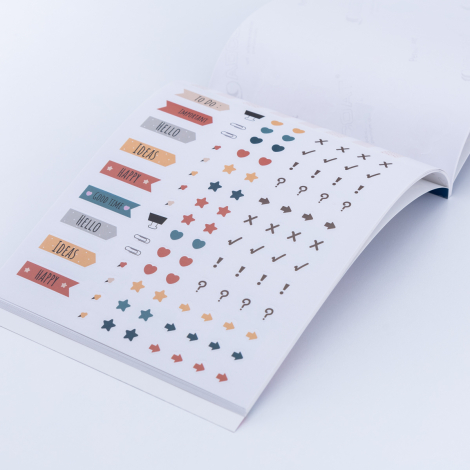 A5 sticker book, 16 sayfa sticker defteri - 3