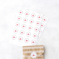 Anneler Günü sticker seti, 20 adet (1 sayfa) - Bimotif