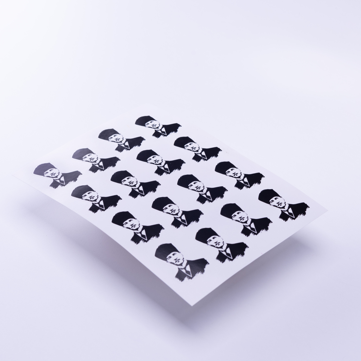 Atatürk Temalı Sticker, A5 / 2 Adet