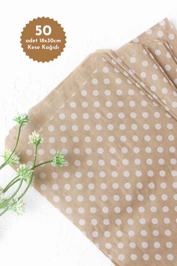 Bayrama Özel Büyük Boy Hediye Seti, 50li kese kağıdı (18x30cm), 60 adet İyi Bayramlar Sticker (4cm) - 2
