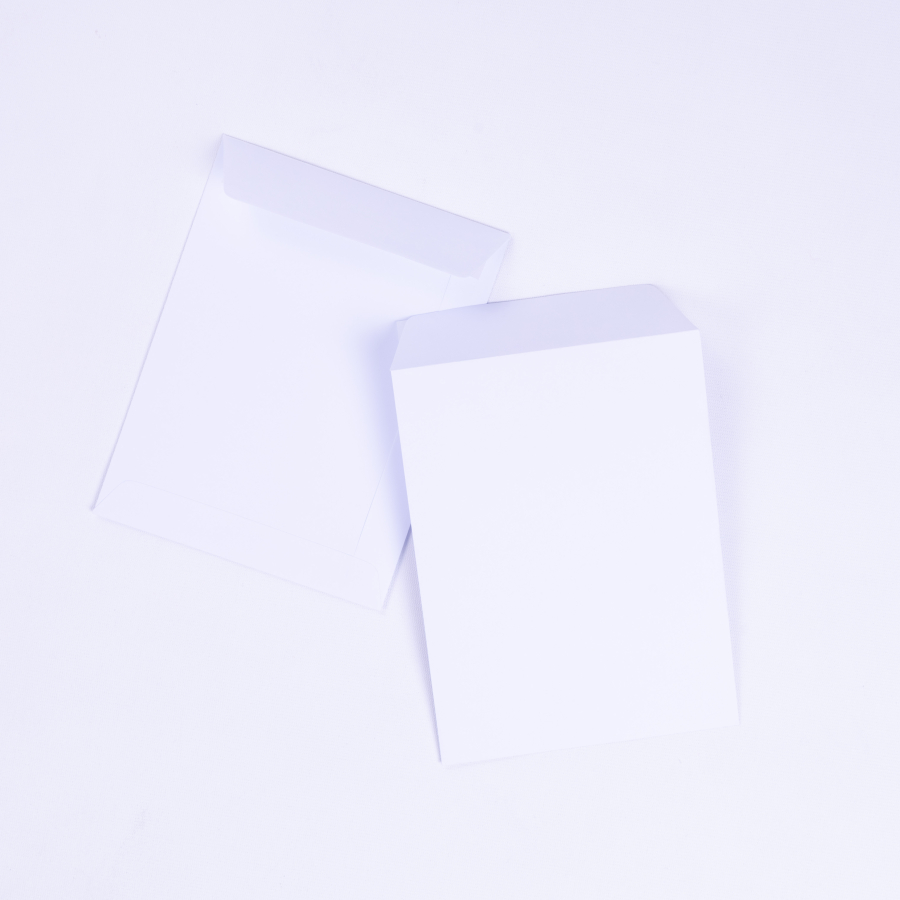Beyaz zarf, 13x17 cm / 100 adet - 1