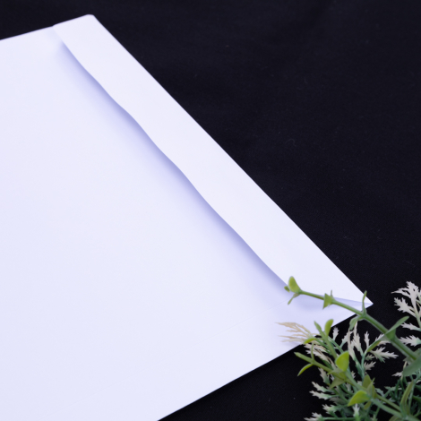Beyaz zarf, 17x25 cm / 10 adet - Bimotif (1)