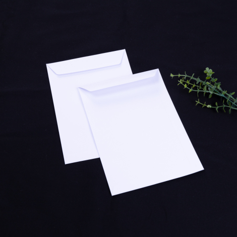 Beyaz zarf, 24x32 cm / 10 adet - Bimotif (1)