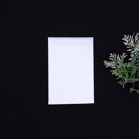 Beyaz zarf, 9x13 cm / 10 adet - Bimotif
