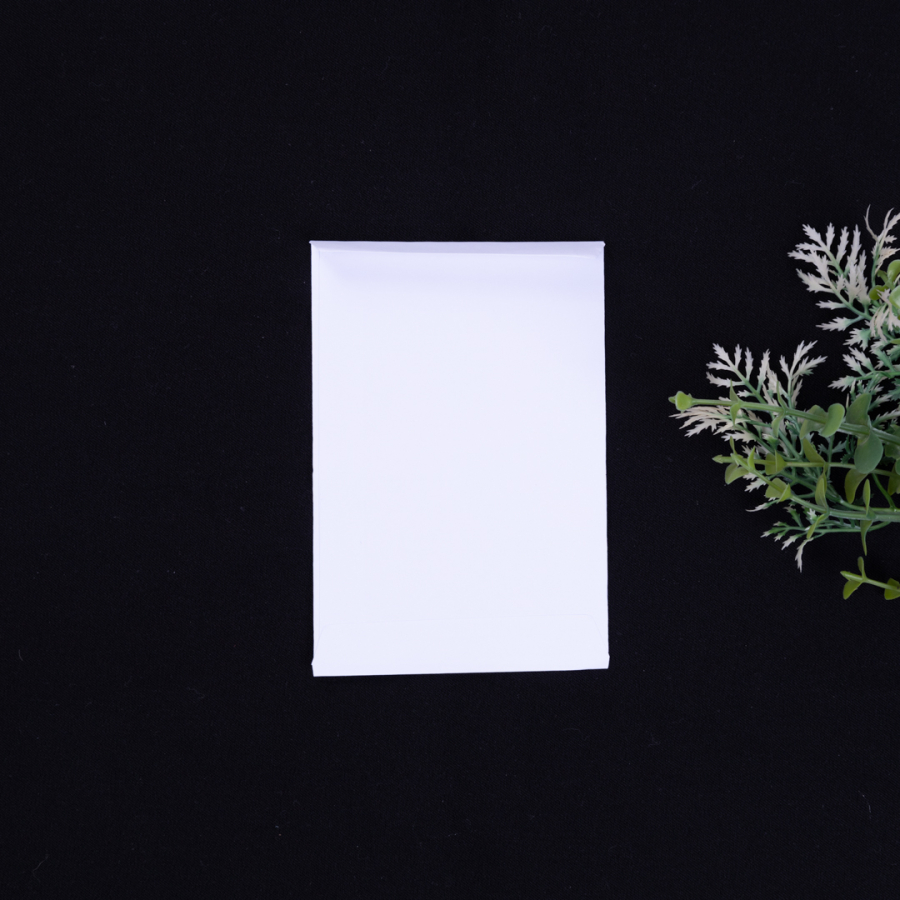 Beyaz zarf, 9x13 cm / 100 adet - 1