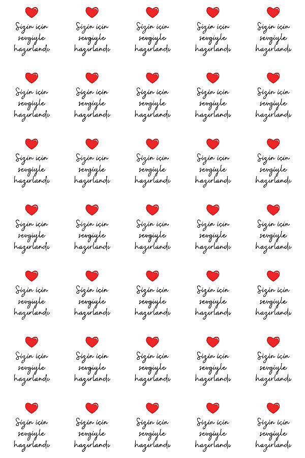 Çantalı Hediye Paketi Seti (20 adet Kağıt Çanta + 20 adet Kese Kağıdı + 35 adet Sticker) - 3