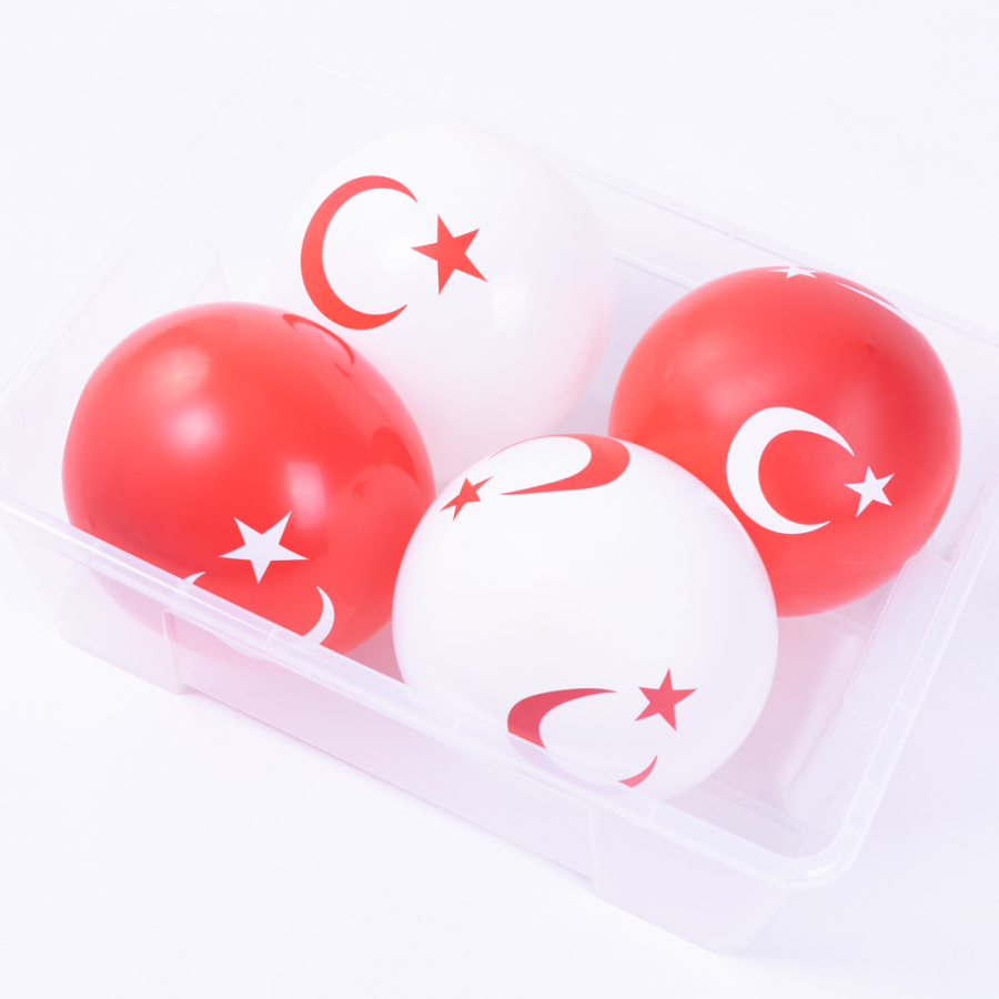 Çepeçevre Baskılı 5li Balon, Ayyıldız / 5 adet - 1