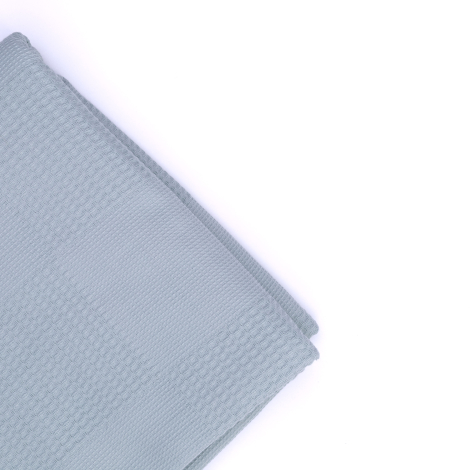Çift kişilik pike battaniye, 240x280 cm / Buz Mavi - Bimotif