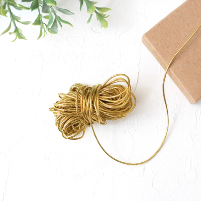 Dekoratif simli monofil ip / 3 metre (Altın) - 1