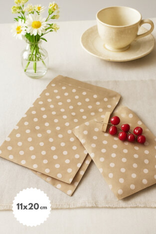 Doğum Günü Hediye Paketi Seti, 100 adet Kese Kağıdı (11x20 cm) ve 105 adet Doğum Günü sticker - Bimotif (1)