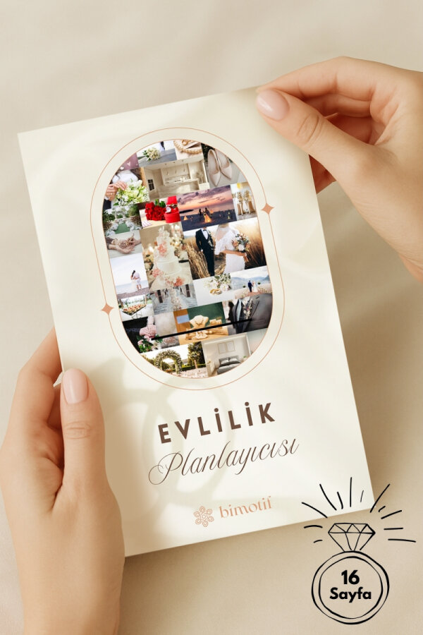Evlilik Planlayıcım, Düğün Yapılacaklar Listesi, Çeyiz Bütçe Listesi, Söz, Nişan, Kına için Defter - 1