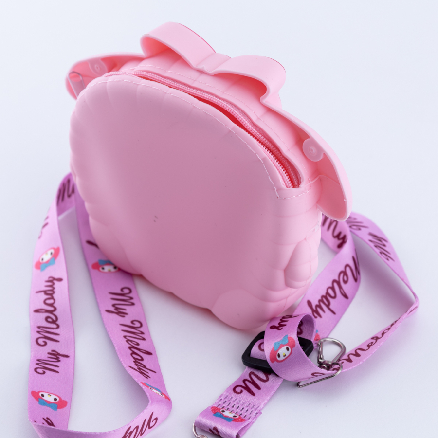 Fermualı silikon kız çantası / Pembe - 2