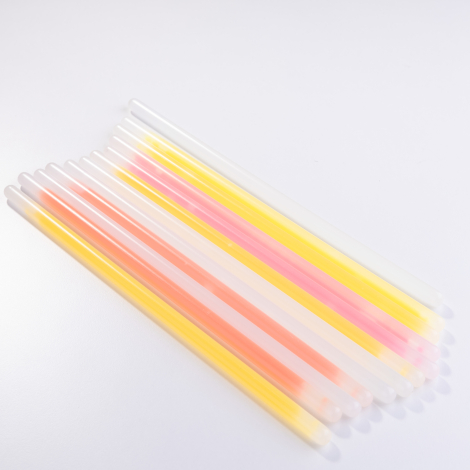 Glow 10lu çubuk bileklik, karışık renkli - Bimotif