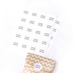 Hand made sticker seti, 20 adet (1 sayfa) - Bimotif