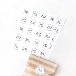Happily ever after sticker seti, 20 adet (1 sayfa) - Bimotif (1)