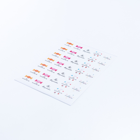 İyi bayramlar, yazılı sticker seti, 700 adet (20 sayfa) - Bimotif (1)