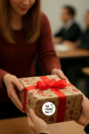 İyi Tatiller sticker, Sömestr Tatili, Ara Tatil sticker seti, 4x4cm (1 Sayfa) - 3