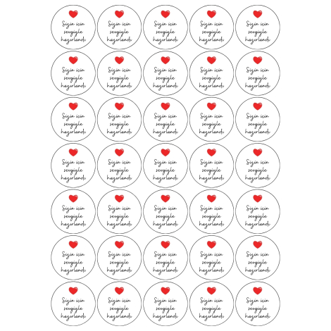 Karışık 175 adet yılbaşı sticker seti, 5 sayfa - 4