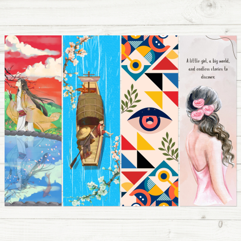 Karışık kitap ayracı seti (2 adet) - 3