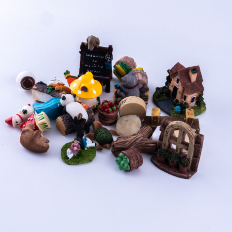 Karışık teraryum malzemeleri (5 çeşit) - Bimotif