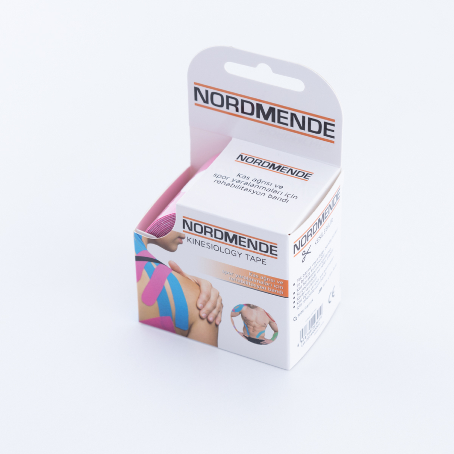 Kas ağrıları için rehabilitasyon bandı, pembe - 2