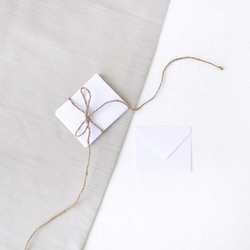 Minik zarf, 7x9 cm / 10 adet (Beyaz) - Bimotif