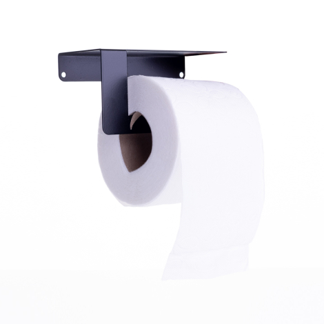 Modern tasarımlı 2li metal havlu ve tuvalet kağıdı askı seti - 3