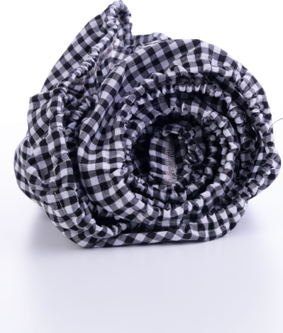 Okul sıra örtüsü, lastikli ve pamuklu, 110x40 cm / Siyah - Bimotif (1)