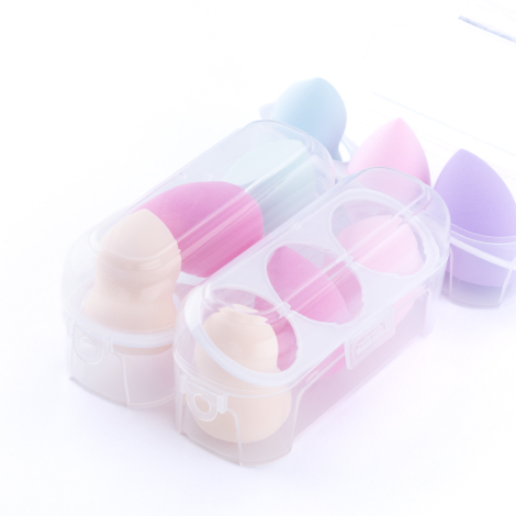 Özel Kutulu 3lü Makyaj Süngeri Seti (Karışık Renkli) - Bimotif (1)