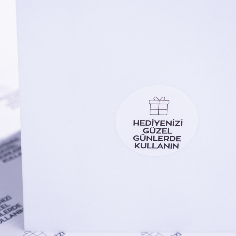 Paketlemeye özel 35 adet sticker, Hediyenizi güzel günlerde kullanın - Bimotif