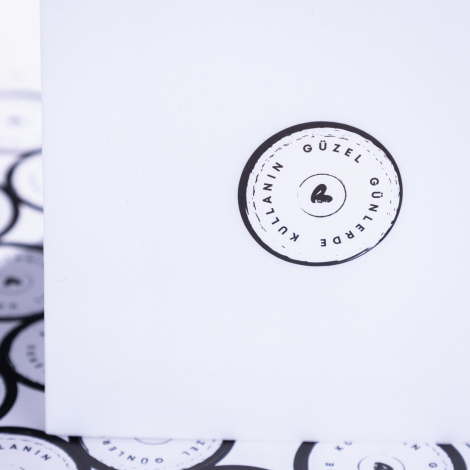 Paketlemeye özel 35 adet sticker, karışık - Bimotif (1)