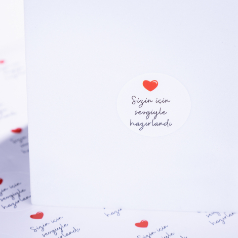 Paketlemeye özel 35 adet sticker, karışık - 3