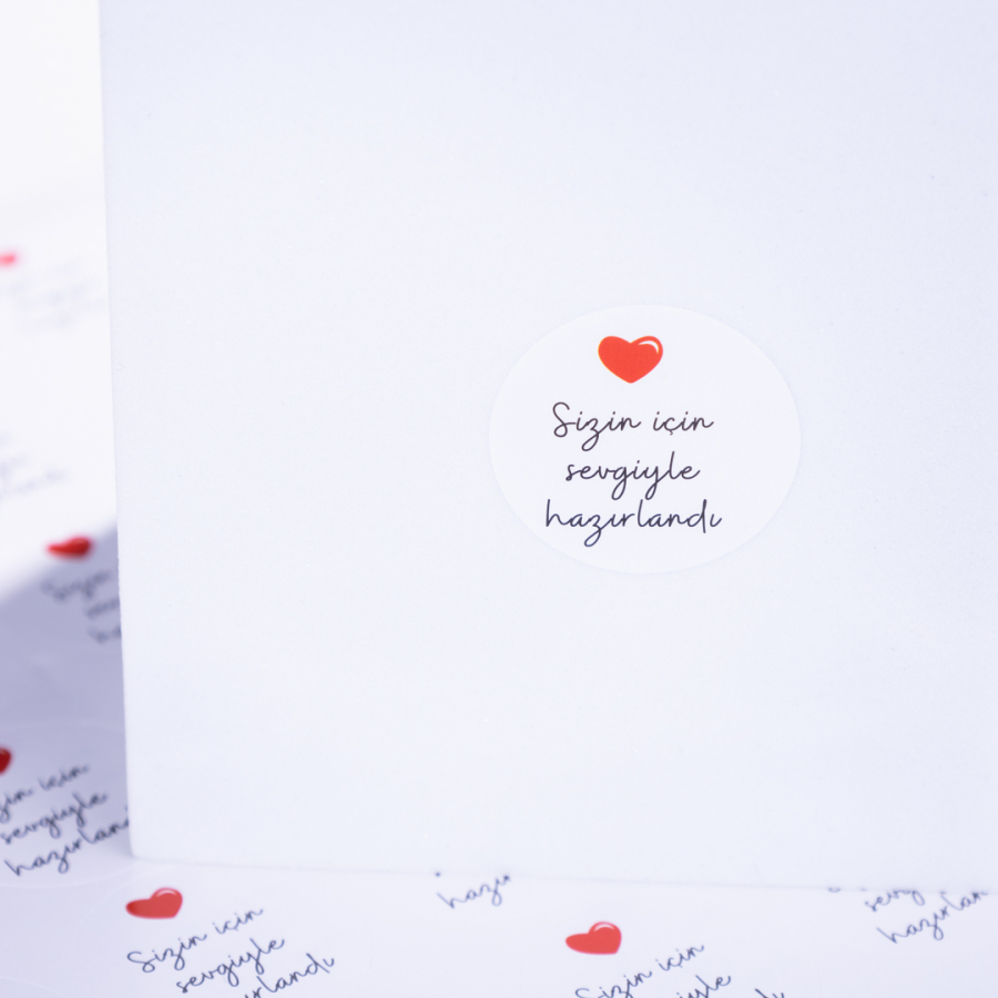 Paketlemeye özel 35 adet sticker, karışık - 3