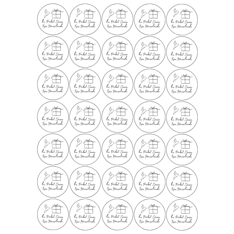 Paketlemeye özel 700 adet sticker, Bu paket senin için hazırlandı - Bimotif